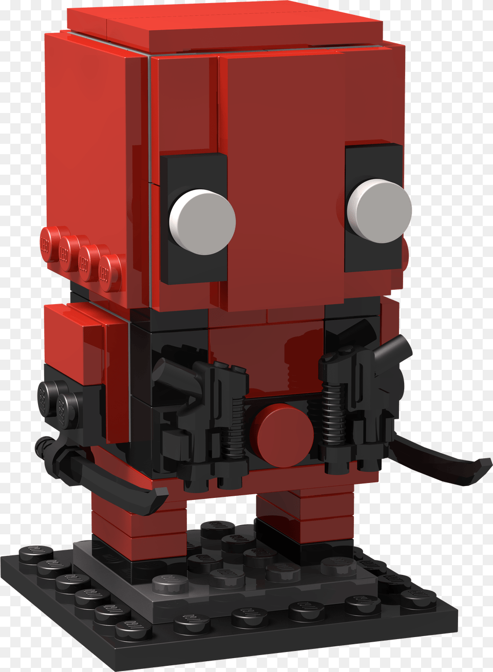 Istruzioni Custom Lego Moc Deadpool Superhero, Railway, Train, Transportation, Vehicle Png Image