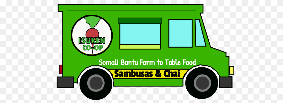 Isuken Somali Bantu Food Truck Portland Food Map, Transportation, Van, Vehicle, Moving Van Free Transparent Png