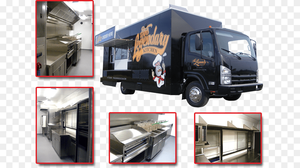 Isuzu Footprint Isuzu Box Truck Food Truck, Transportation, Vehicle, Machine, Wheel Free Png