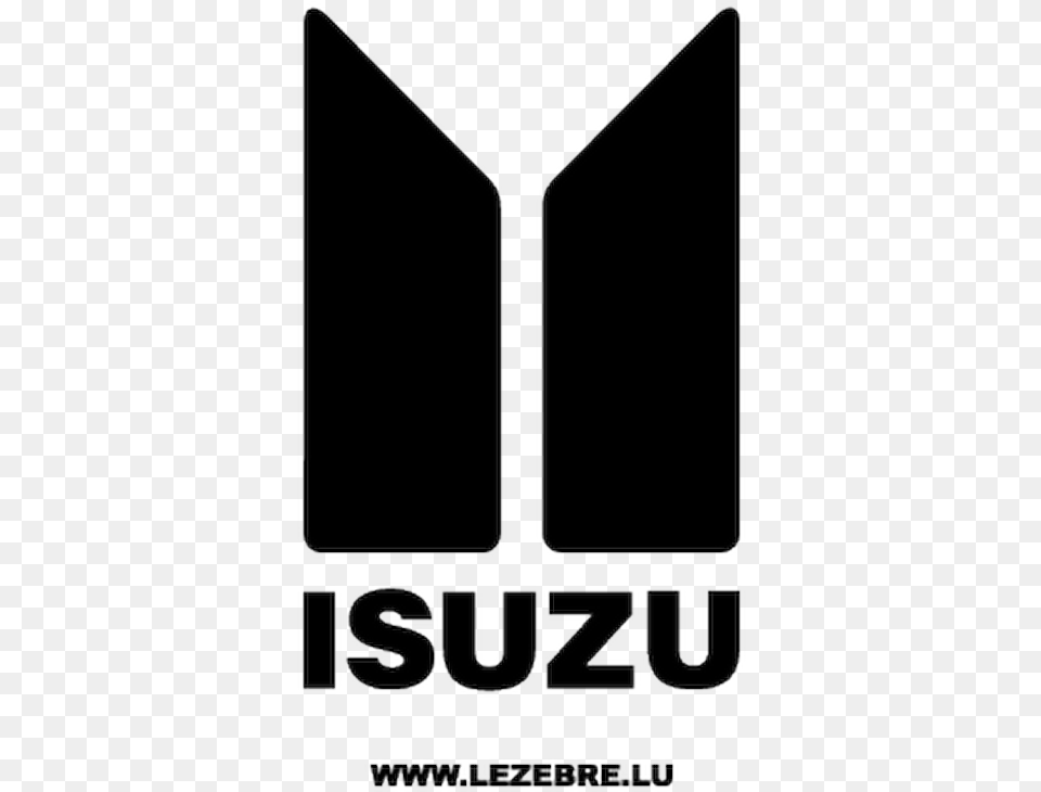 Isuzu Logo Black And White, Advertisement, Poster, Page, Text Png Image