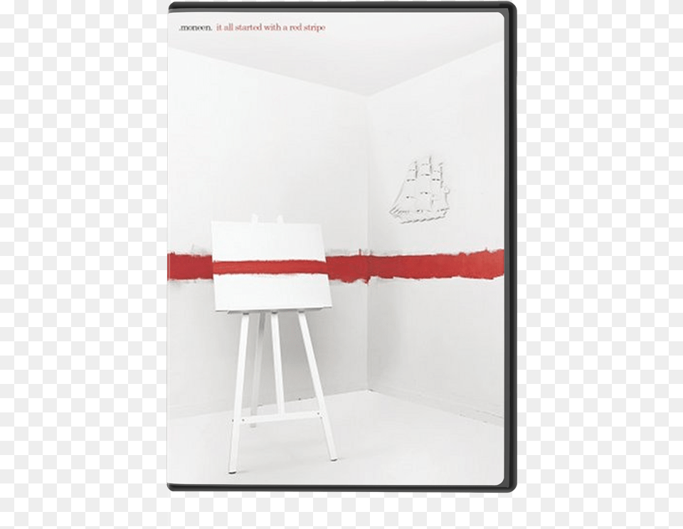 It All Started With A Red Stripe Moneen It All Started With A Red Stripe, Canvas, White Board, Furniture Png Image