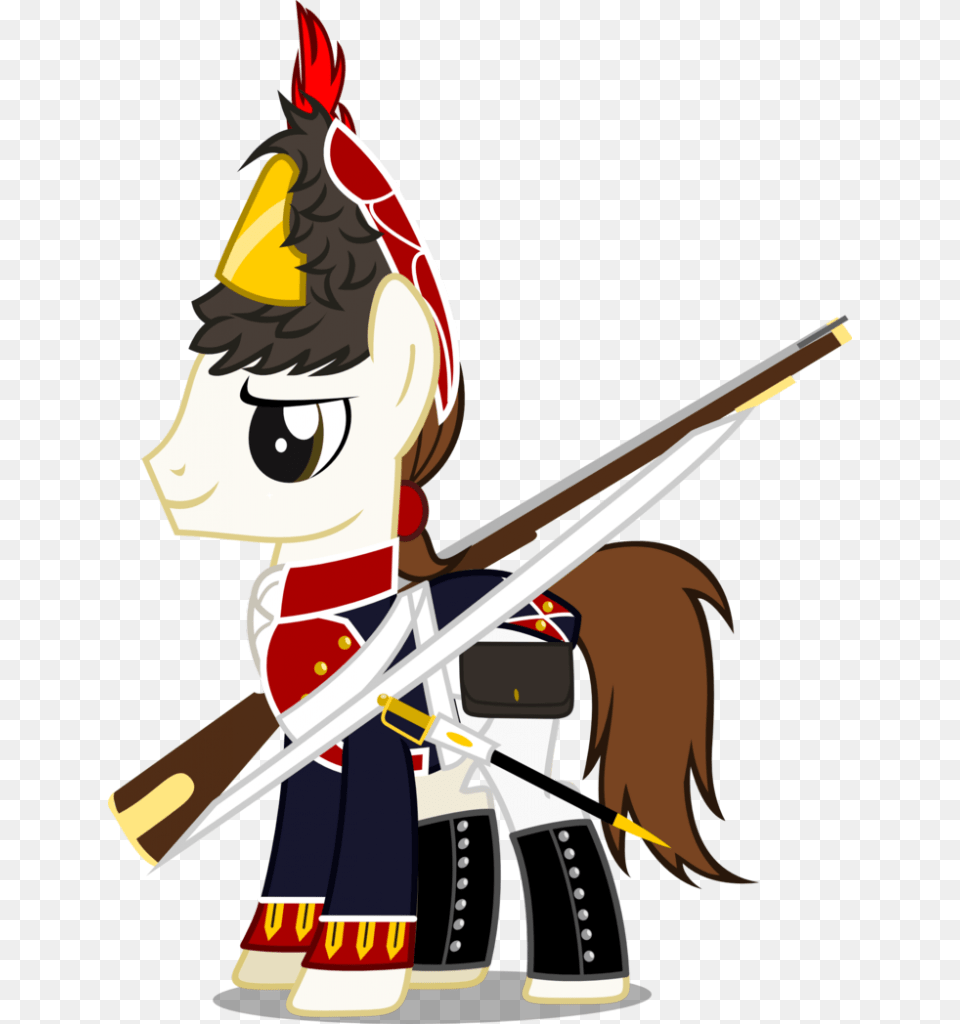 It Comes With A Saber And Musket For Added Decorations Mlp Army Uniform, Person, Samurai, Face, Head Free Transparent Png