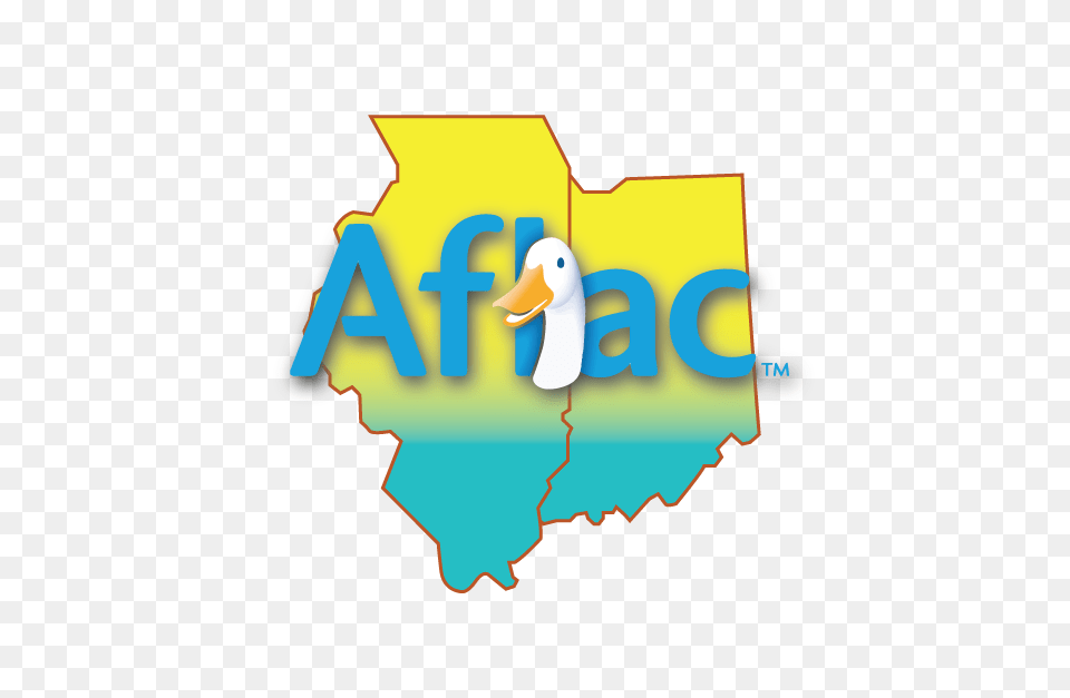 It Company Logo Design For Aflac Il Nin N, Animal, Beak, Bird, Penguin Png Image
