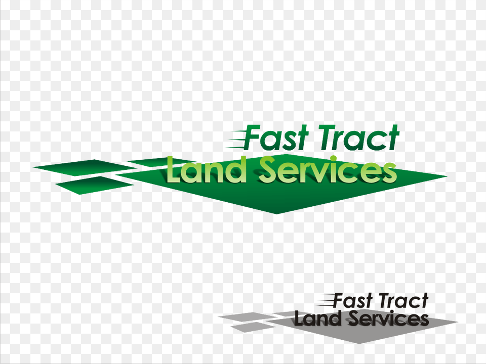 It Company Logo Design For Fast Tract Land Services Free Transparent Png