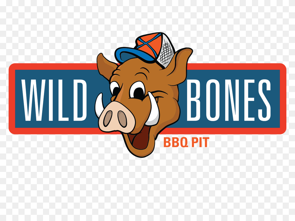 It Company Logo Design For Wild Bones Bbq Pit, Animal, Mammal, Pig Png Image