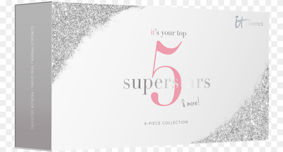 It Cosmetics It S Your Top 5 Superstars And More Nov Cosmetics Box Set, Paper, Text Png
