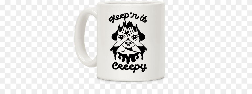 It Creepy Coffee Mug Greeting Card, Cup, Beverage, Coffee Cup Free Png