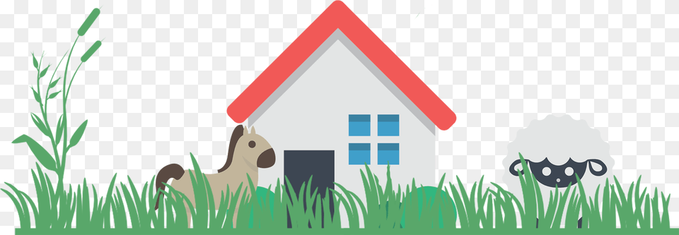 It Dreamlan Family House Big Holiday Home Farm Nature Max Breaks His Horn, Grass, Plant, Dog House Png Image