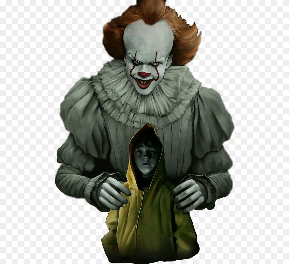 It Eso Remake 2017 Pennywise Stephenking Pennywise New Movie, Head, Portrait, Photography, Face Png Image