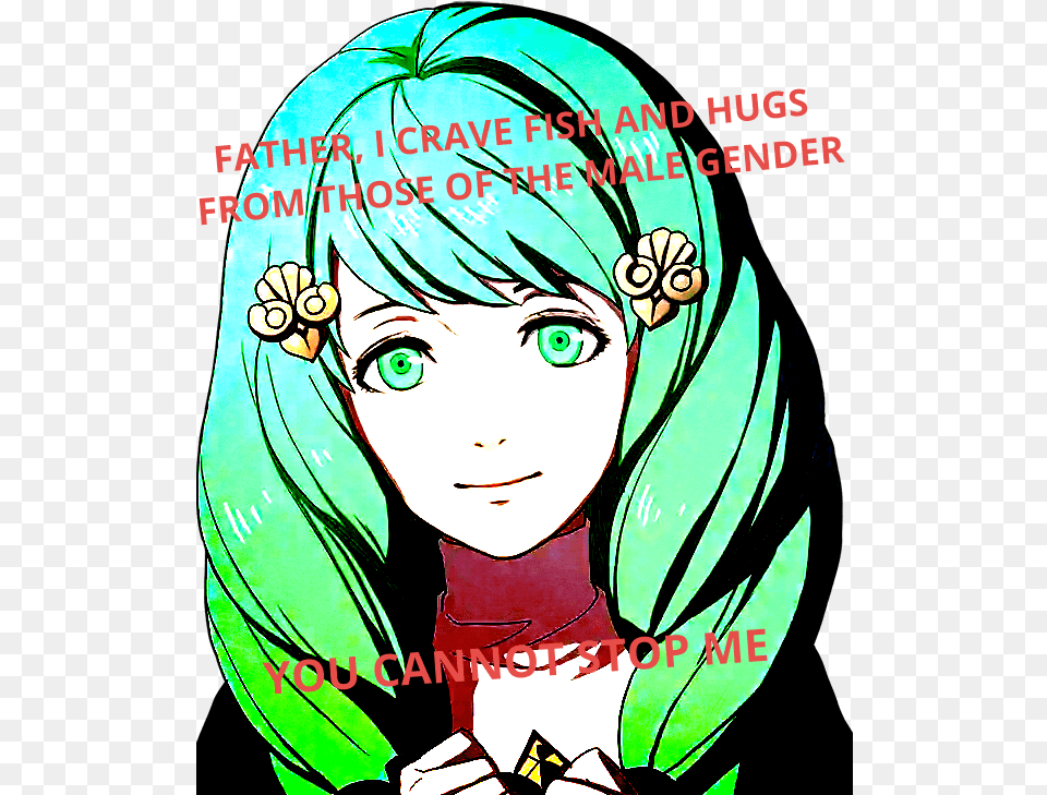 It Her Character And I Love For Fire Emblem 3 Flayn, Book, Comics, Publication, Adult Png Image
