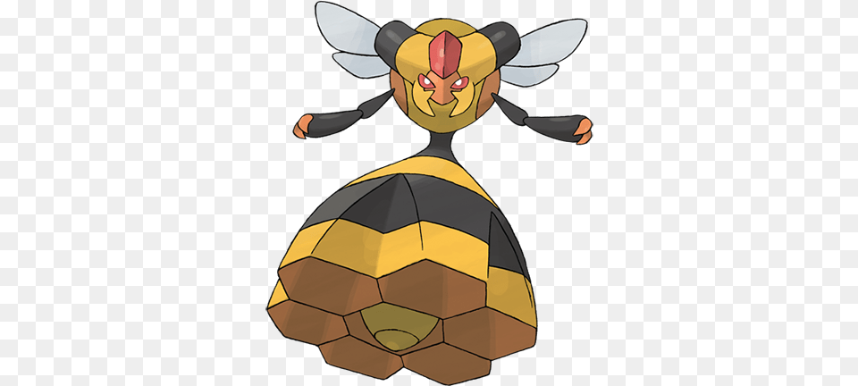It Houses Its Colony In Cells In Its Body And Releases Pokemon Vespiquen, Animal, Invertebrate, Insect, Bee Free Png Download