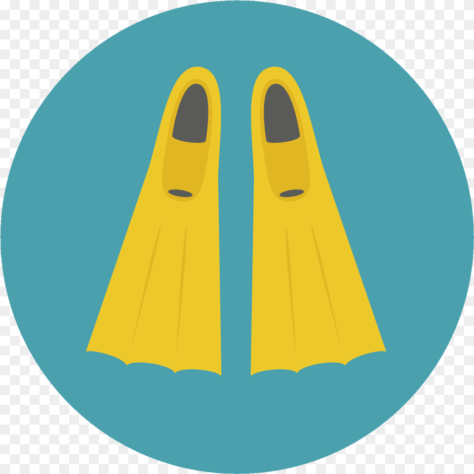 It Is A Pair Of Flippers With A Oval Section On The Flipper Icon, Clothing, Coat, Lifejacket, Vest Free Png Download