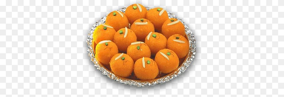 It Is One Sweet That Is Made By Households More Commonly Motichur Laddu, Citrus Fruit, Produce, Food, Fruit Png Image