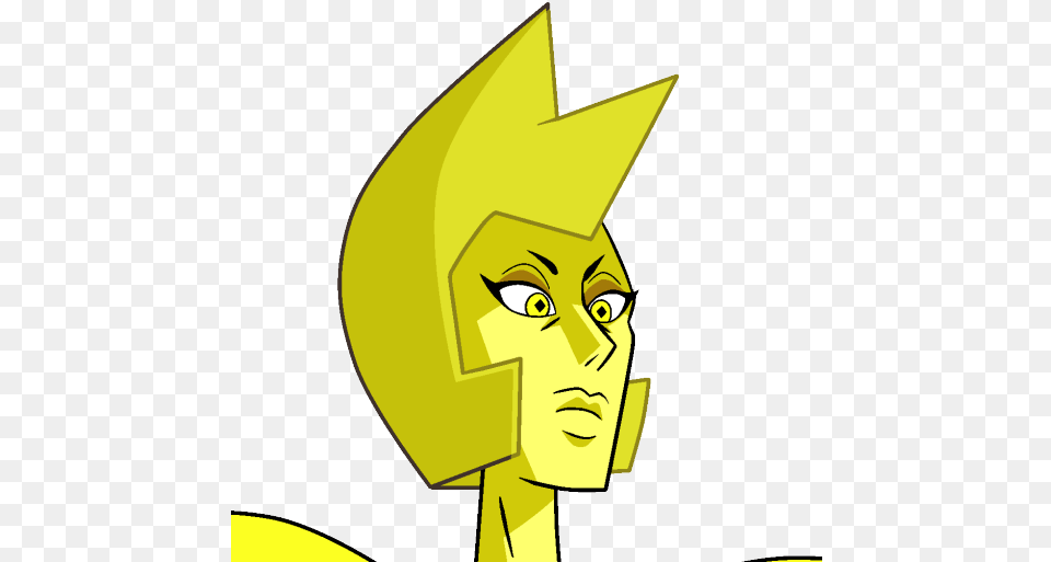 It Looks Like A Battle Helmet Yellow Diamond Steven Universe That Will Be All, Person, Face, Head, Art Png