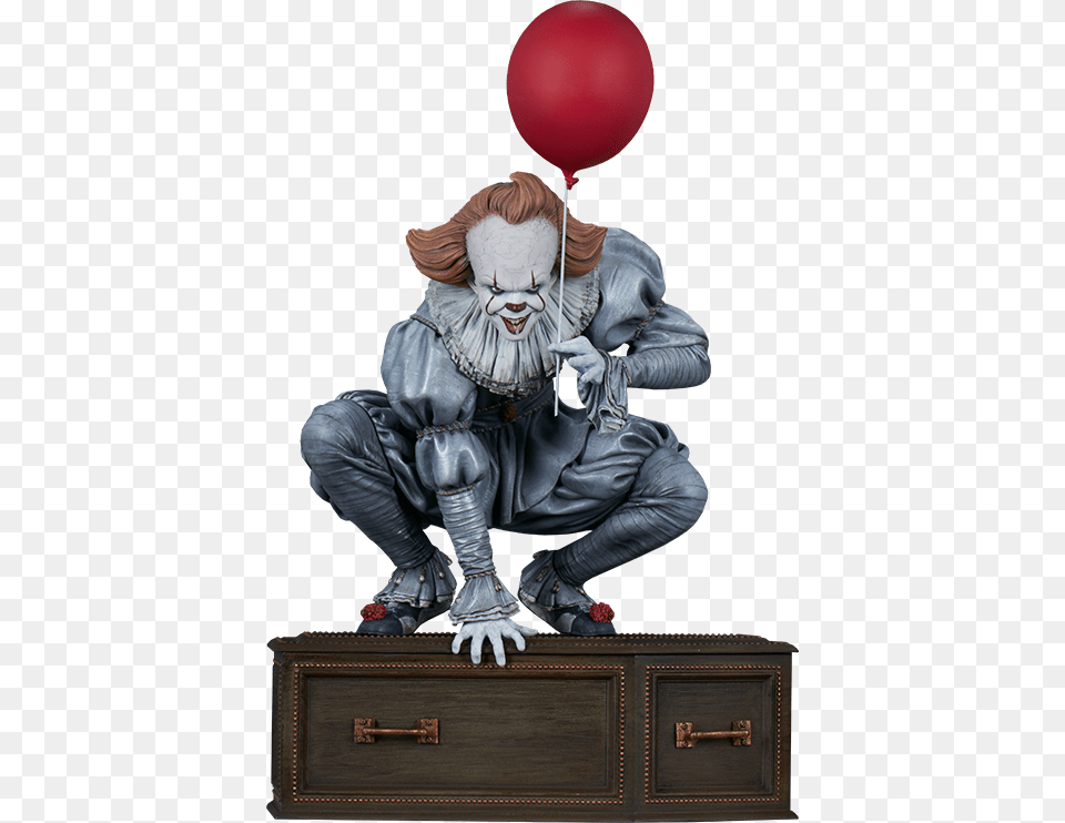 It Maquette Pennywise, Balloon, Adult, Male, Man Free Png