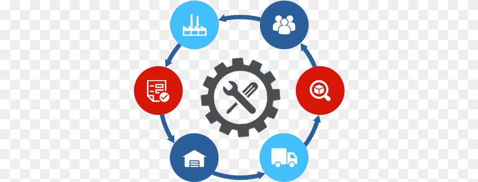 It People Supply Chain Blockchain Icon Png Image