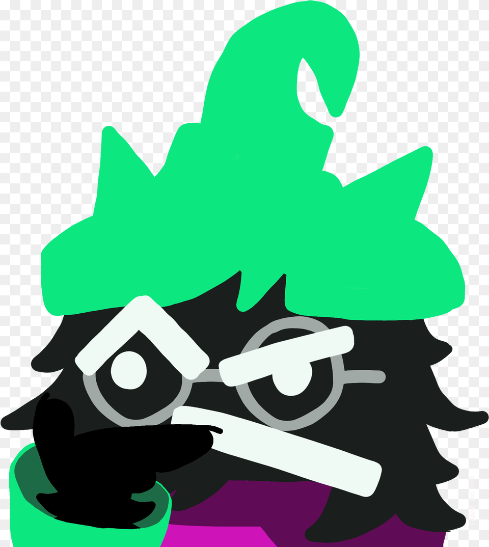 It Really Makes The Goat Boi Think Ralsei Emoji, Animal, Fish, Sea Life, Shark Free Png