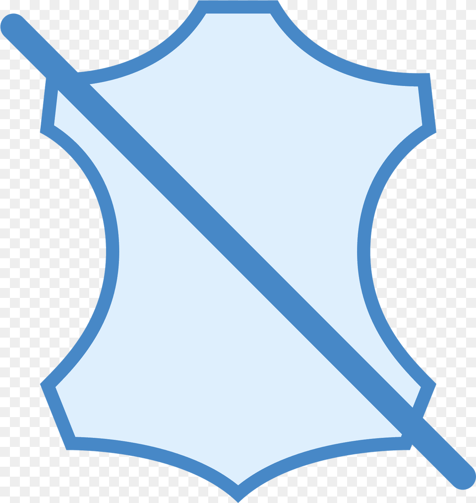 It S A Torso Crossed Out By A Line From The Top Left, Armor, Shield Png Image