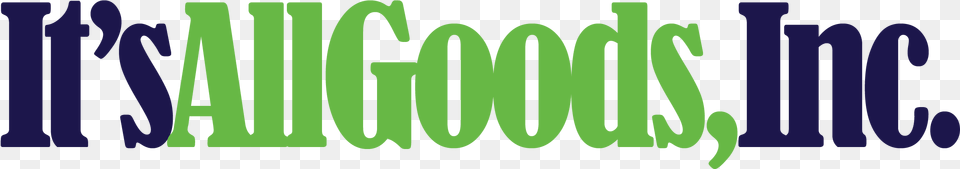 It S All Goods Inc Graphic Design, Green, Logo, Text, Light Free Png Download