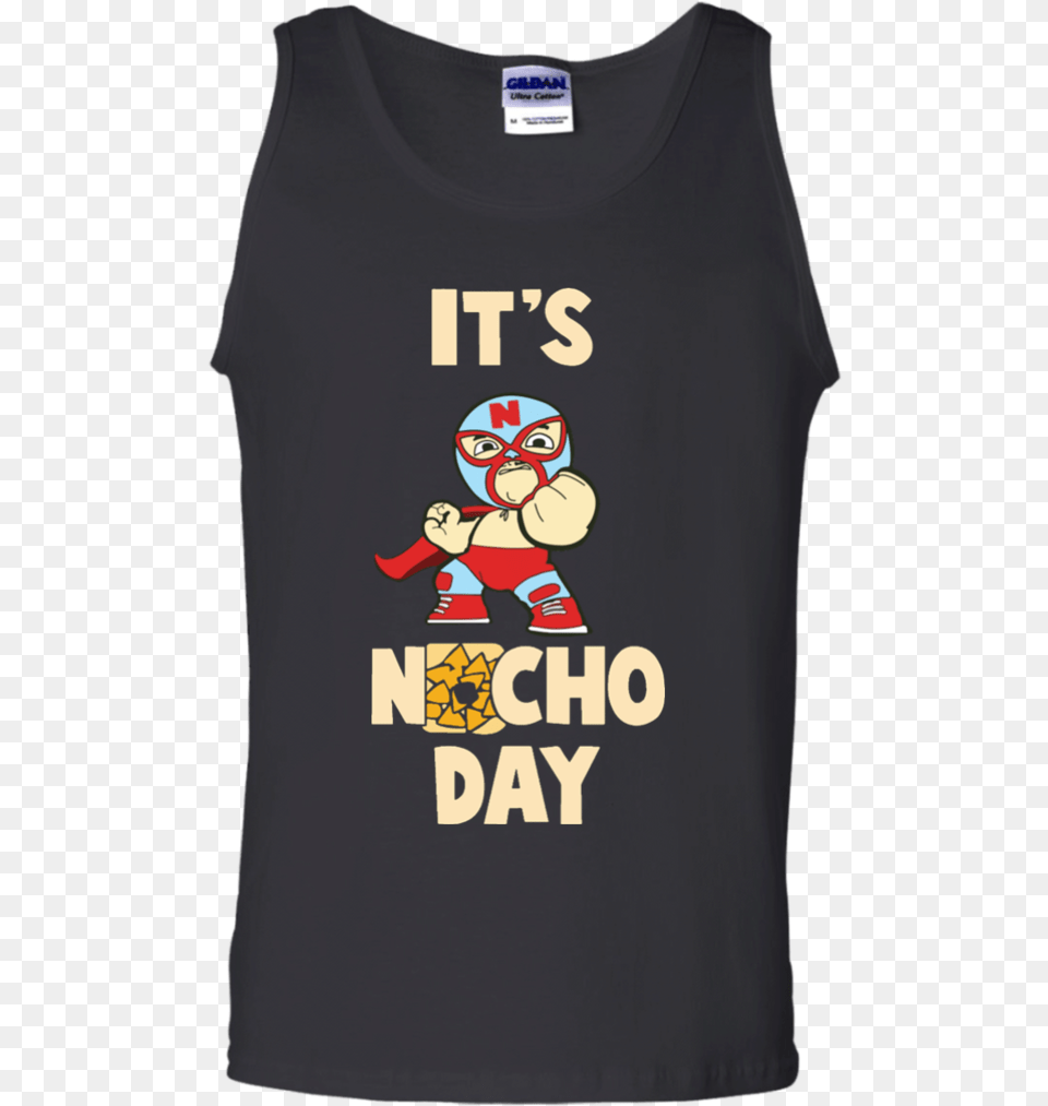 It S Nacho Day Lucha Libre Mask Wrestler Tank Top Teeever Phi Beta Sigma Shirt Designs, Clothing, T-shirt, Tank Top, Animal Free Png Download