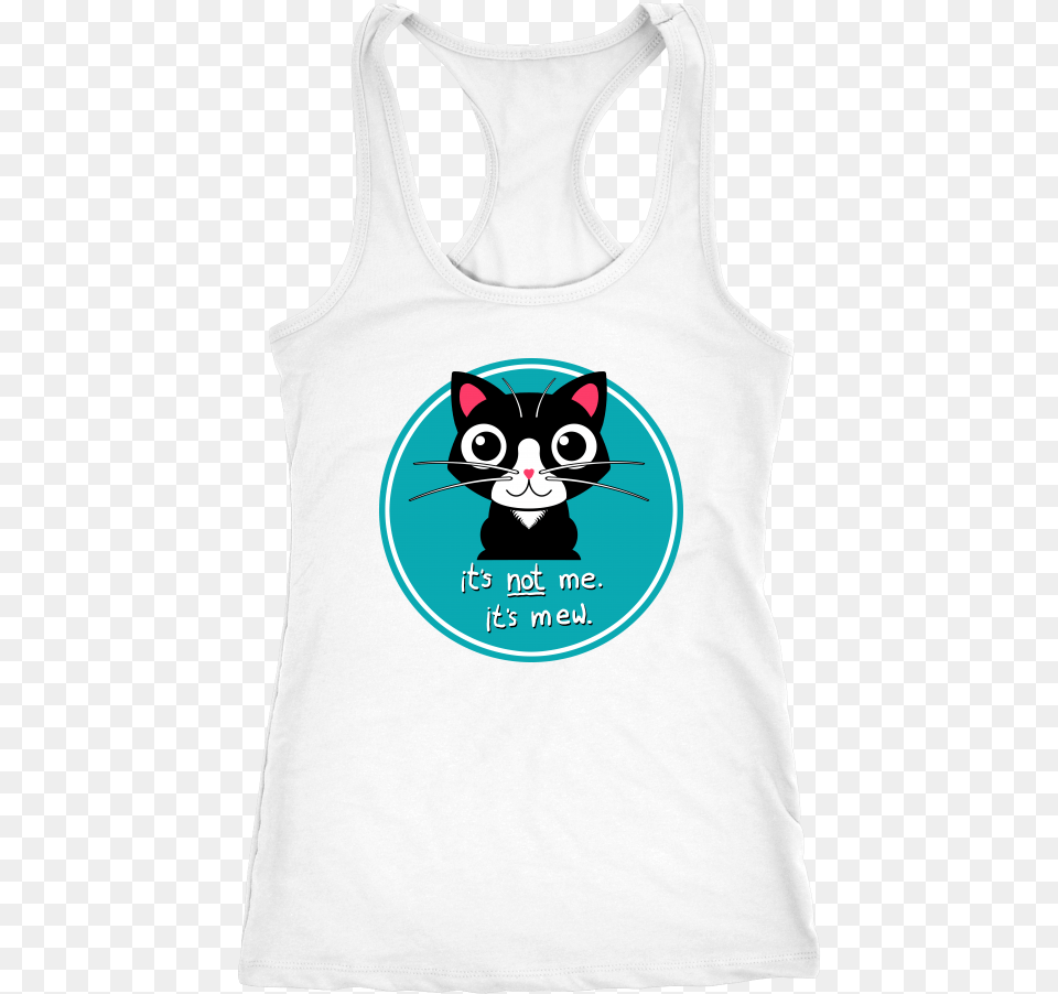 It S Not Me Active Tank, Clothing, Tank Top, Mammal, Animal Free Transparent Png