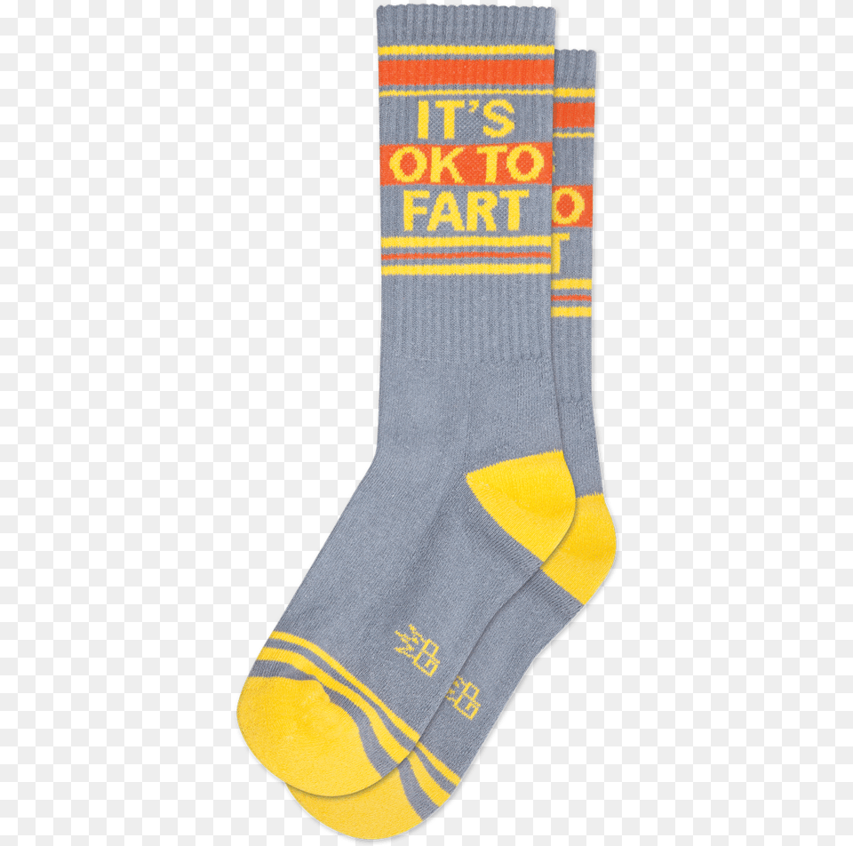It S Ok To Fart Ribbed Gym Sockclass Lazyload Lazyload, Clothing, Hosiery, Sock Free Png
