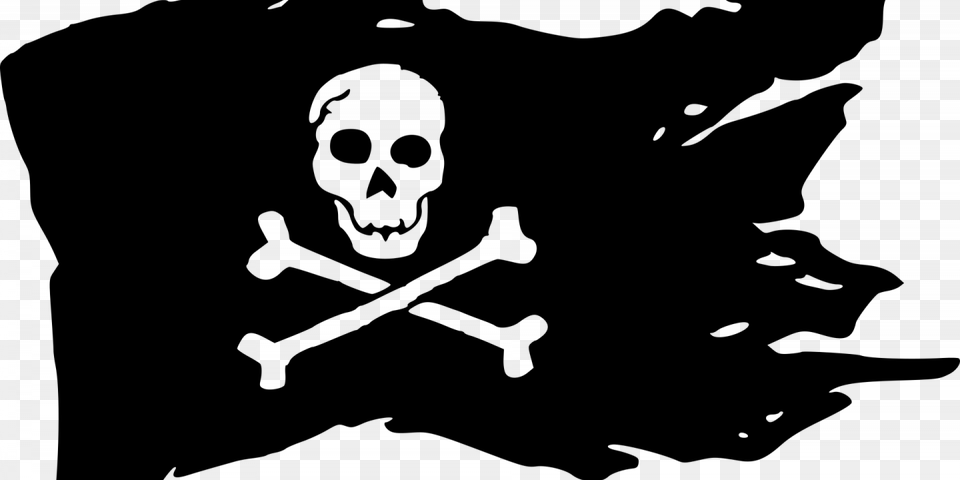 It S Pirates Weekend Pirate Flag, Gray Free Png