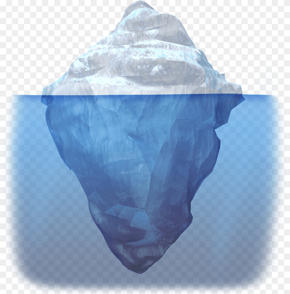It S What You Can T See That Gets You Background Iceberg, Ice, Nature, Outdoors, Diaper Free Transparent Png