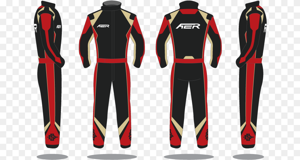It Was Elongated And Manipulated To Form Racing Stripes Wetsuit, Clothing, Coat, Pants, Jacket Png Image