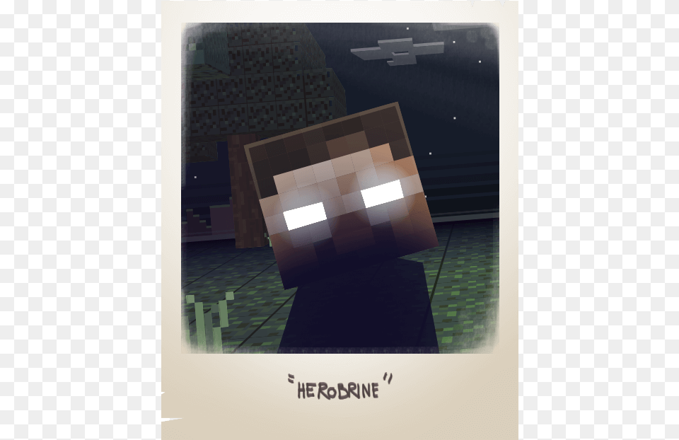 It Was Herobrine Who Turned To Be The Same Character Architecture, Box, Cardboard, Carton, Package Png Image