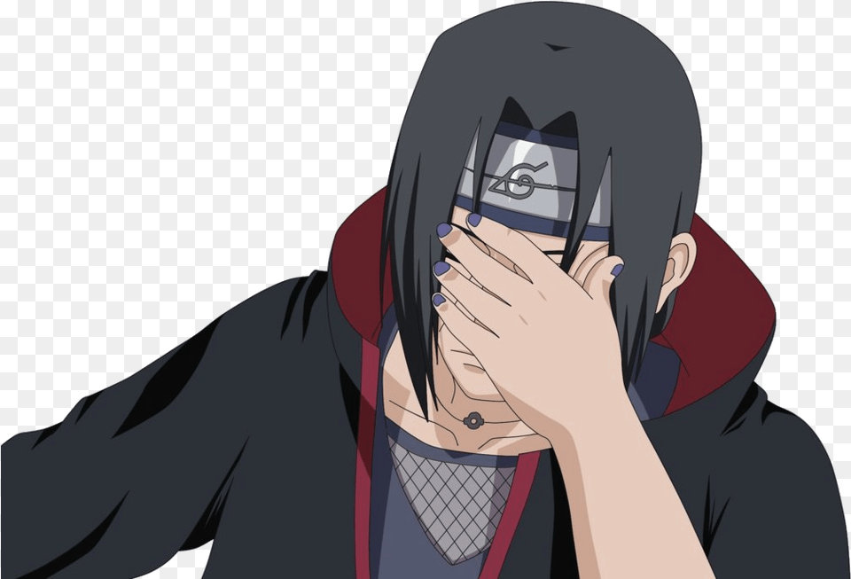 Itachi Facepalm Anime Facepalm, Adult, Person, Woman, Female Free Transparent Png