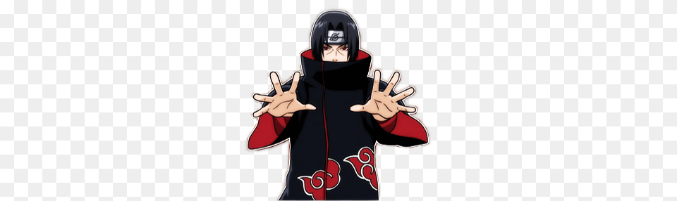 Itachi Uchiha Akatsuki Render, Publication, Book, Comics, Adult Free Png