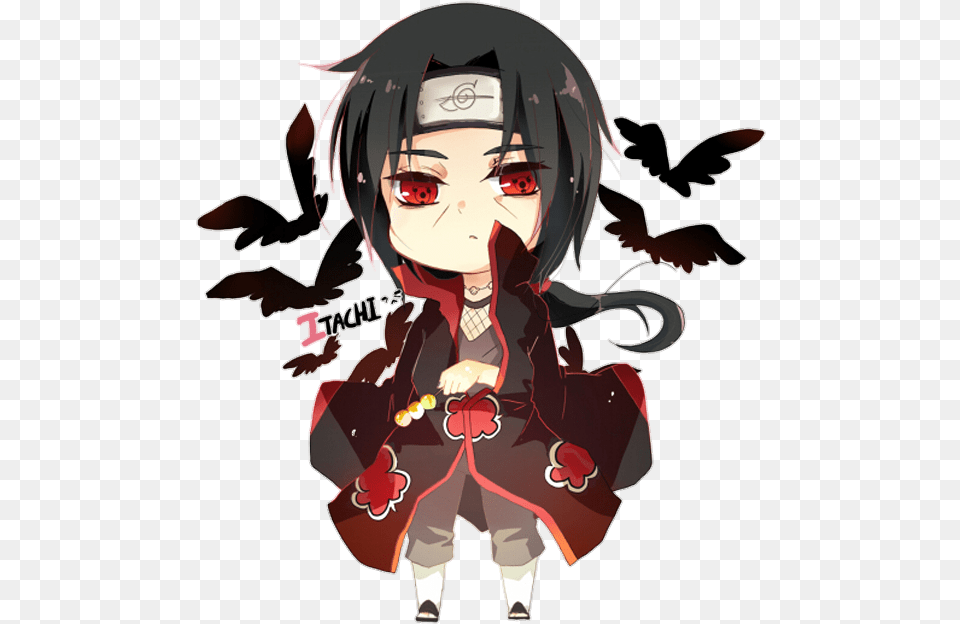 Itachi Uchiha Itachi Chibi, Publication, Book, Comics, Adult Png Image