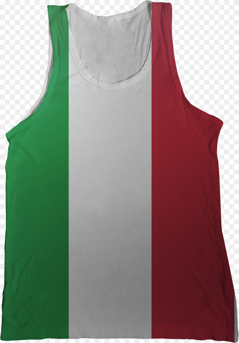 Italia Flag Tank Top Active Tank, Clothing, Tank Top, Shirt Free Png