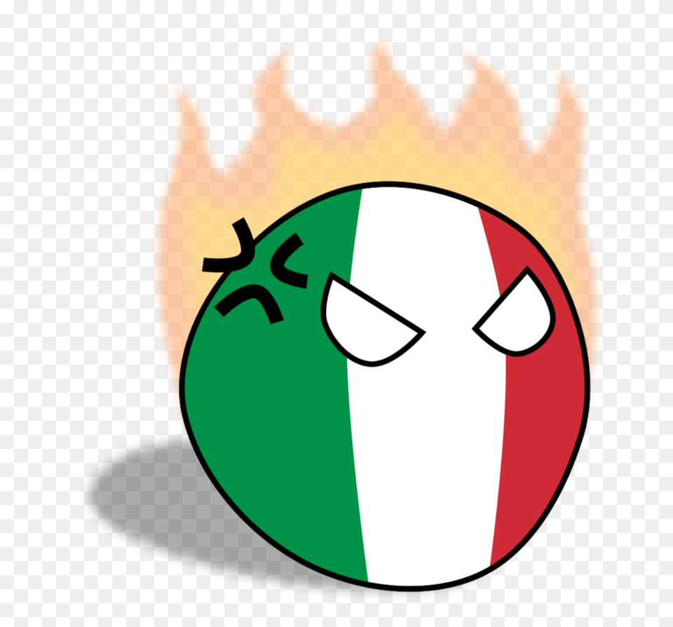 Italiaball Flames, Body Part, Hand, Person Png Image