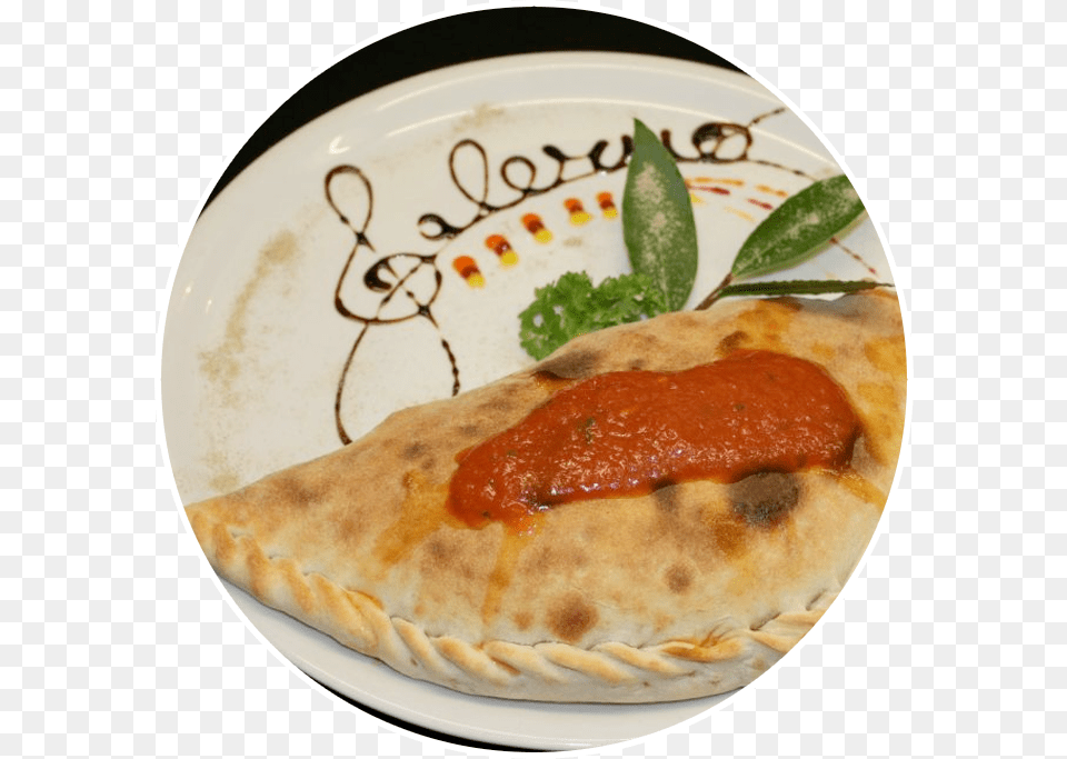 Italian Calzone Calzone, Food, Food Presentation, Plate, Bread Png Image