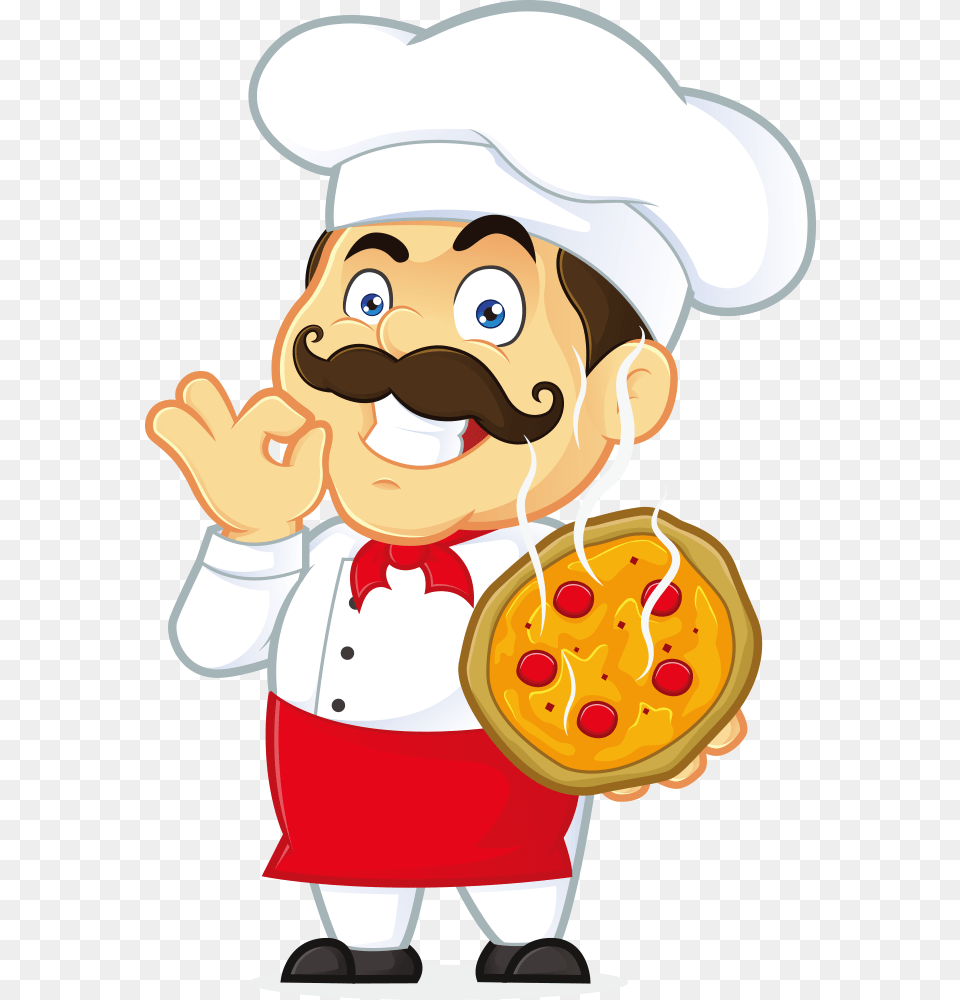 Italian Chef Cartoon, Baby, Person Png