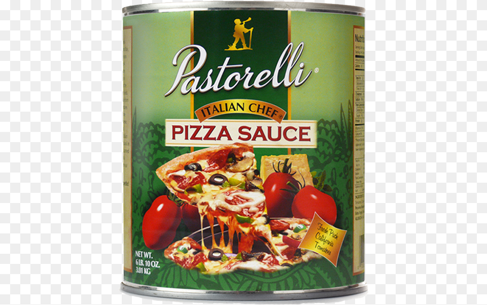 Italian Chef Pizza Sauce Pastorelli Pizza Sauce, Tin, Aluminium, Food, Child Free Png