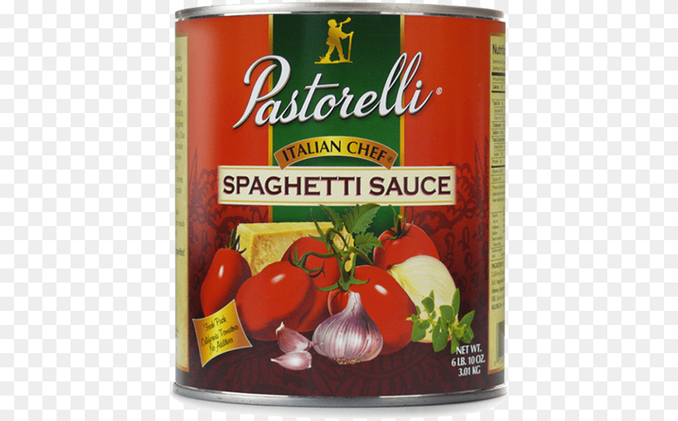 Italian Chef Spaghetti Sauce Chef, Tin, Can, Aluminium, Food Free Png