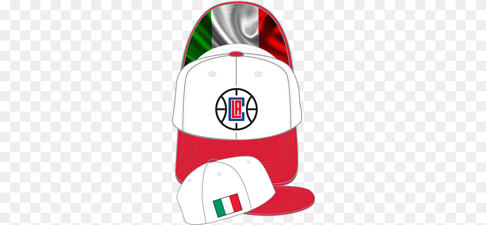 Italian Culture Night Promo Hat Nba Los Angeles Clippers Men39s Phrase Hat Hook Climalite, Baseball Cap, Cap, Clothing, Hardhat Free Png Download