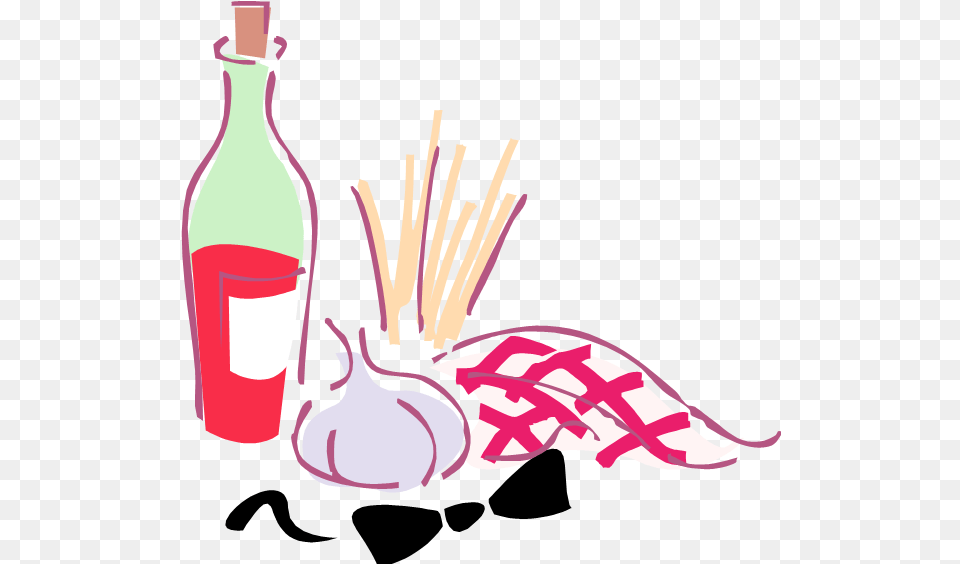 Italian Dinner Clip Art, Bottle, Alcohol, Beverage, Liquor Free Transparent Png