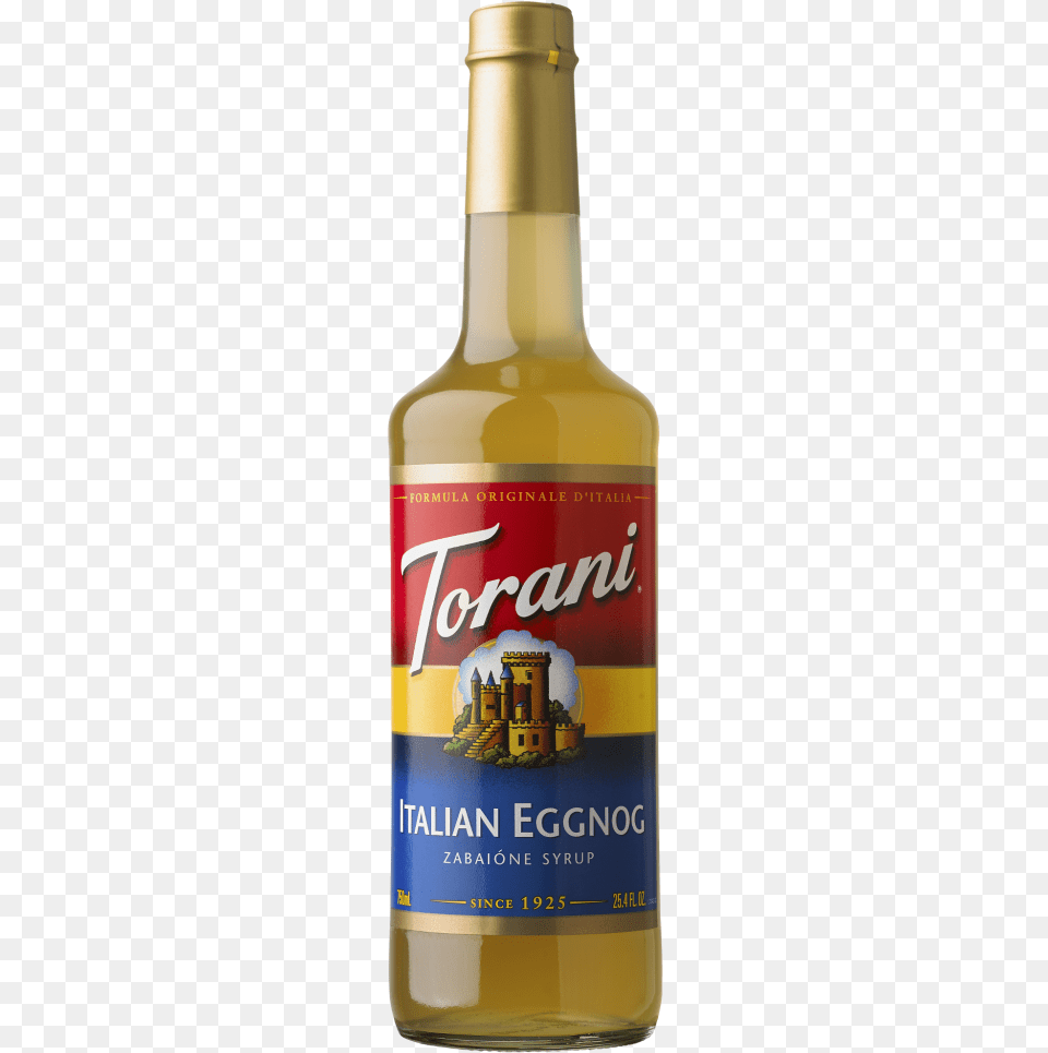 Italian Eggnog Syrup, Alcohol, Beer, Beverage, Bottle Free Png Download