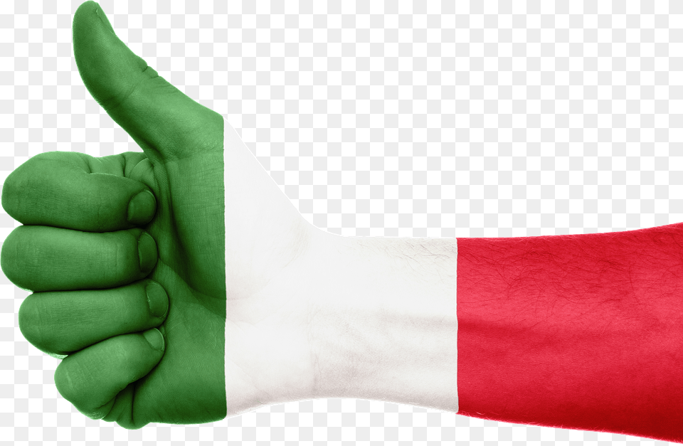 Italian Flag Arm, Clothing, Glove, Body Part, Hand Free Png Download