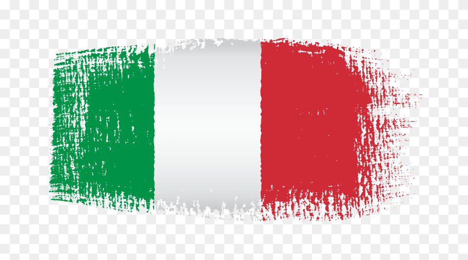 Italian Flag Brush Effect, Italy Flag Free Png Download