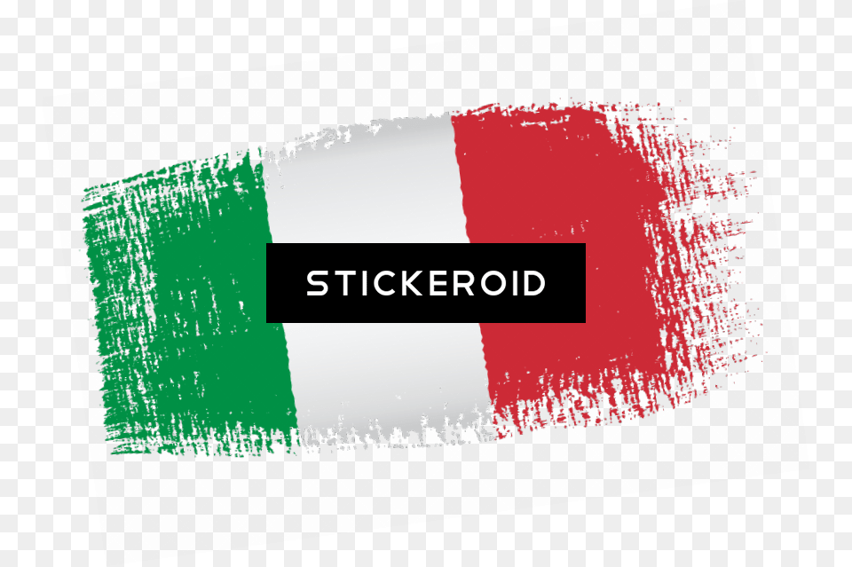 Italian Flag Brush Effect Flag, Italy Flag Free Png