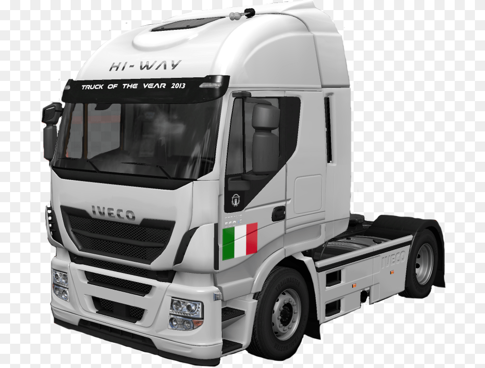 Italian Flag Decal Front Portable Network Graphics, Trailer Truck, Transportation, Truck, Vehicle Free Png Download