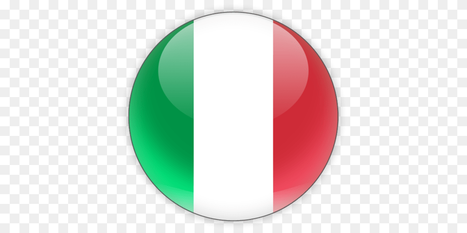 Italian Flag Icon, Sphere, Disk Free Png Download