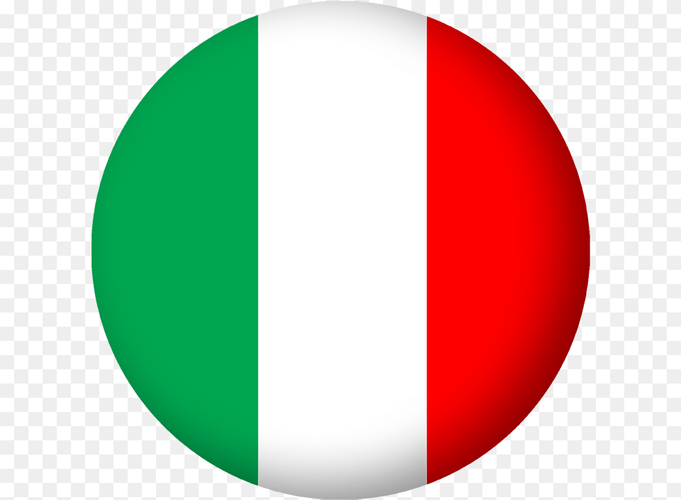 Italian Flag Transparent Italian Flag Circle, Sphere, Disk, Logo Free Png Download