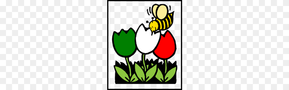 Italian Flowers Bee Clip Art, Animal, Invertebrate, Insect, Wasp Png