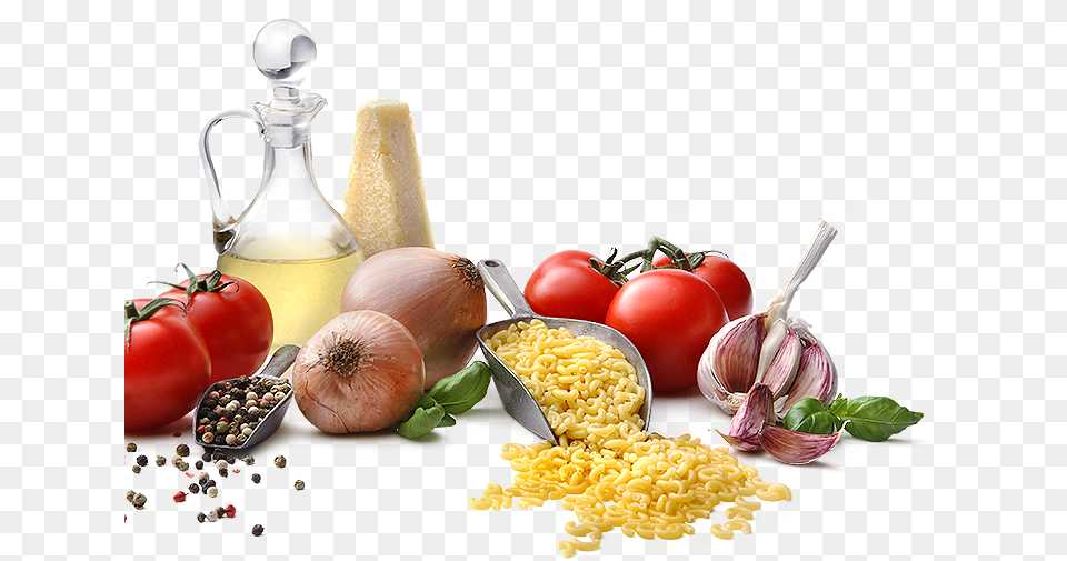 Italian Food Ingredients, Lunch, Meal, Plant, Produce Png Image
